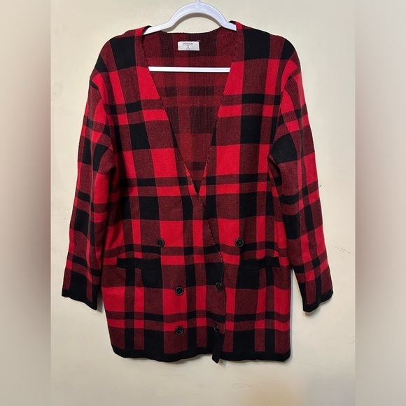 UNTUCKit Buffalo Check Chloe Sweater Jacket 🤩
Medium‎ - Picture 2 of 7